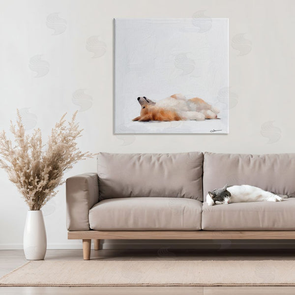 Stupell Industries Mary Sparrow | Resting Daydreamer Corgi Wall Art