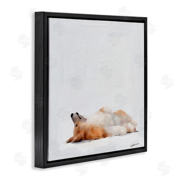 Stupell Industries Mary Sparrow | Resting Daydreamer Corgi Wall Art