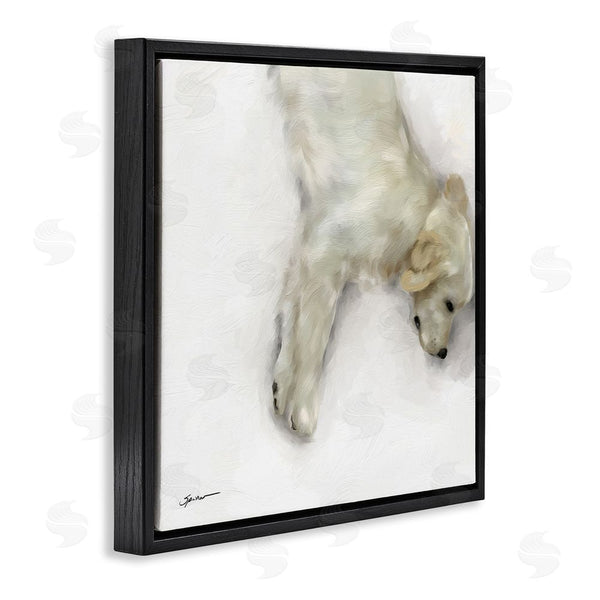 Stupell Industries Mary Sparrow | Sweet Cream Sleeping Puppy Wall Art