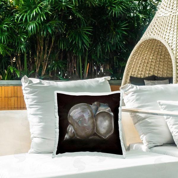 Stupell Industries Mary Sparrow | Treasure Of Sea Shell Printed Throw Pillow