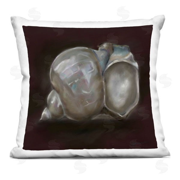 stupell industries Mary Sparrow | Treasure Of Sea Shell Printed Throw Pillow