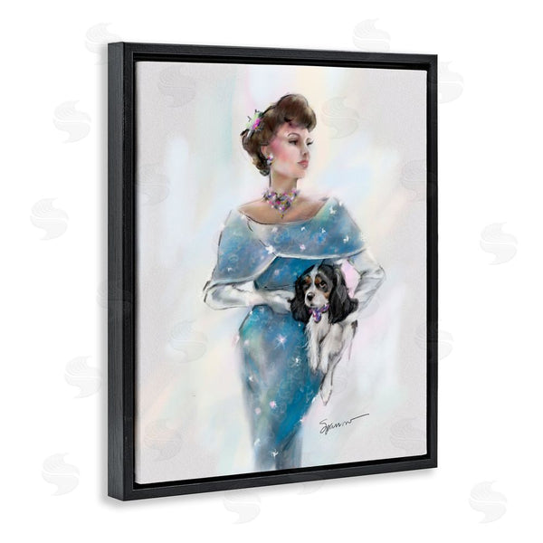 Stupell Industries Mary Sparrow | Vintage Lady & Dog Wall Art