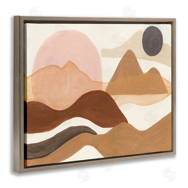 Stupell Industries Mary Urban | Abstract Mountain Range Terrain