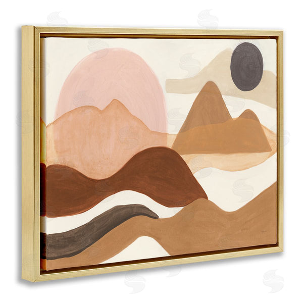 Stupell Industries Mary Urban | Abstract Mountain Range Terrain