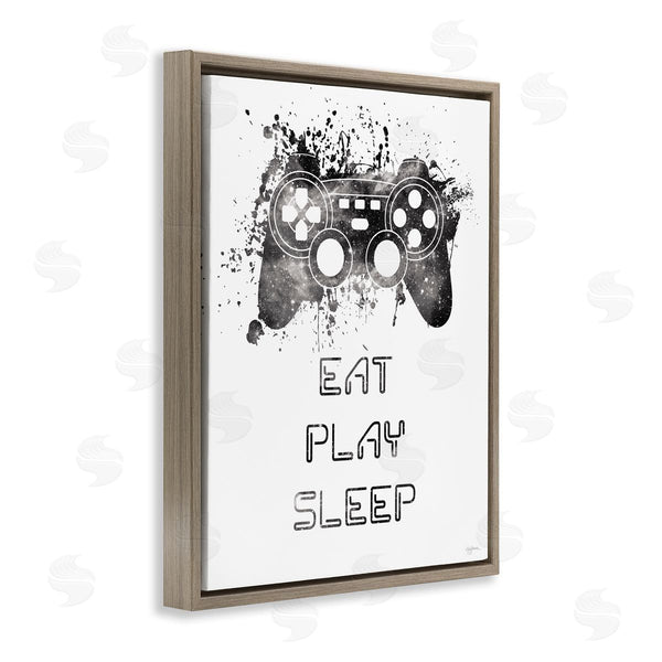 Stupell Industries Mary Urban | Eat Play Sleep Gaming