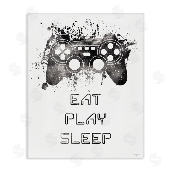 stupell industries Mary Urban | Eat Play Sleep Gaming