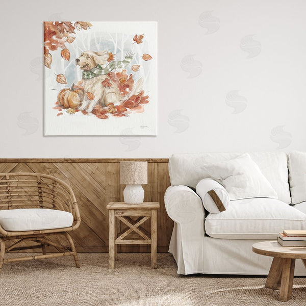 Stupell Industries Mary Urban | Happy Autumn Labrador