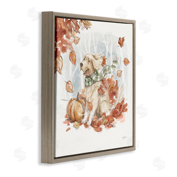 Stupell Industries Mary Urban | Happy Autumn Labrador