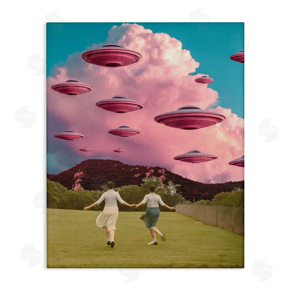 stupell industries Mary Urban | Pick Me Alien Invasion