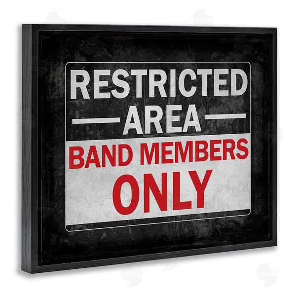 Stupell Industries Masey St. Studios | Band Members Only Wall Art