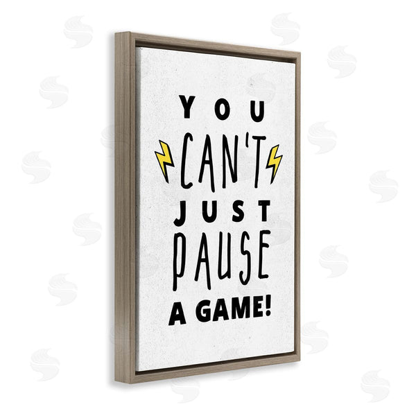 Stupell Industries Masey St. Studios | Just Can't Pause Game