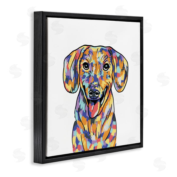 Stupell Industries Masey St. Studios | Modern Dog Portrait Wall Art