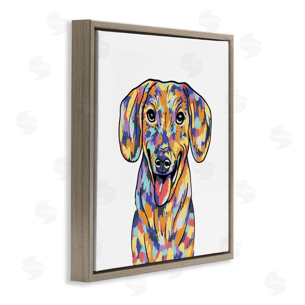 Stupell Industries Masey St. Studios | Modern Dog Portrait Wall Art