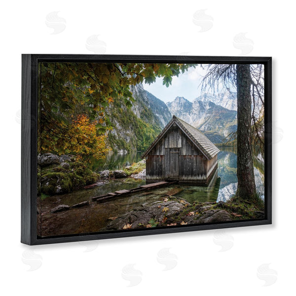 Stupell Industries Masey St. Studios | Mystical Cabin On Lake Wall Art