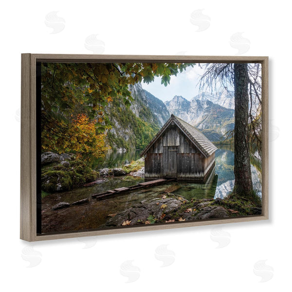 Stupell Industries Masey St. Studios | Mystical Cabin On Lake Wall Art