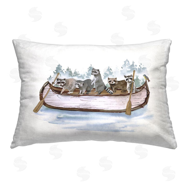 stupell industries Masey St. Studios | Raccoons on Rowboat