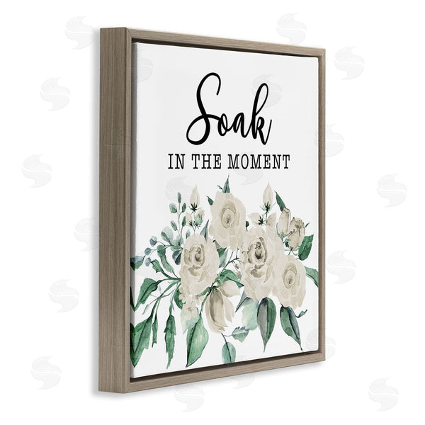 Stupell Industries Masey St. Studios | Soak The Moment Florals