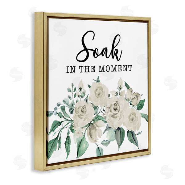 Stupell Industries Masey St. Studios | Soak The Moment Florals