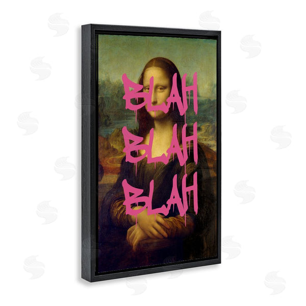 Stupell Industries Masters Redux | Graffiti Over Mona Lisa Wall Art