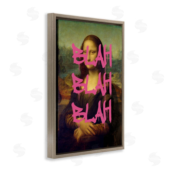Stupell Industries Masters Redux | Graffiti Over Mona Lisa Wall Art