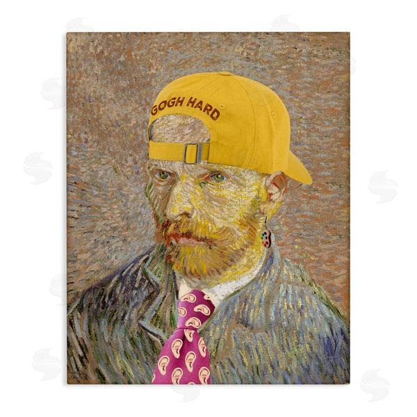 stupell industries Masters Redux | Van Gogh in Yellow hat Wall Art