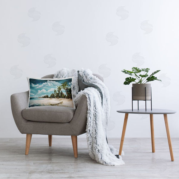 Stupell Industries Mataya | Rolling Clouds Tropical Scene