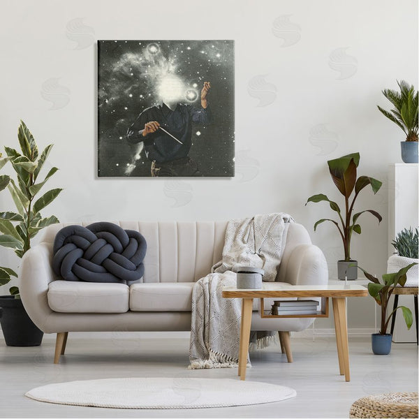 Stupell Industries Matheus Lopes Castro | Abstract Astral Composter Night Sky Wall Art