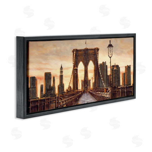 Stupell Industries Matthew Daniels | City Bridge View Wall Art