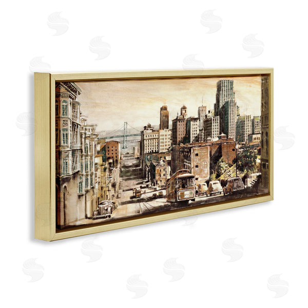 Stupell Industries Matthew Daniels | Industrial City Scene Wall Art