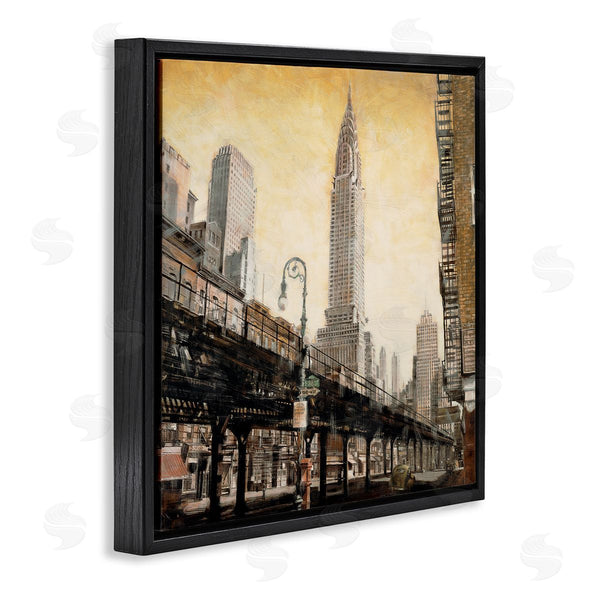 Stupell Industries Matthew Daniels | Looming City Towers Wall Art