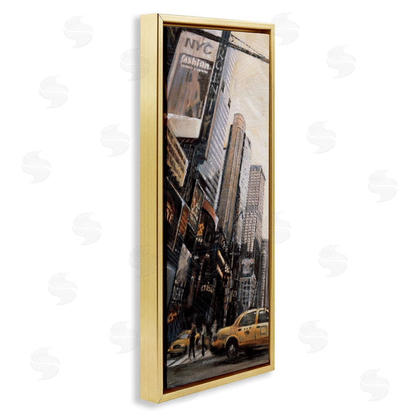 Stupell Industries Matthew Daniels | New York City Street Cityscape Wall Art