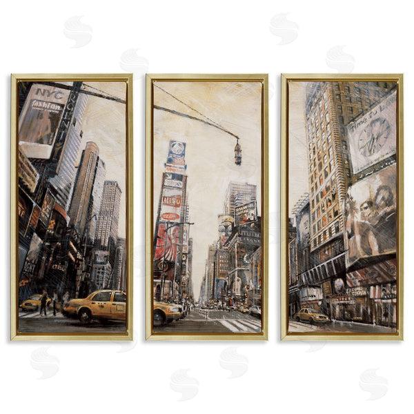 Stupell Industries Matthew Daniels | New York City Streets Buildings Wall Art