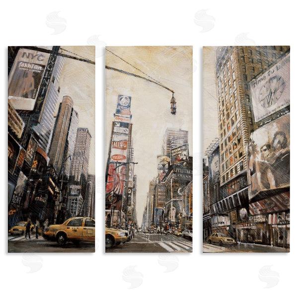 stupell industries Matthew Daniels | New York City Streets Buildings Wall Art