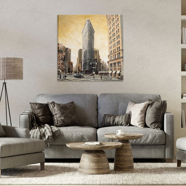 Stupell Industries Matthew Daniels | People Strolling City Wall Art