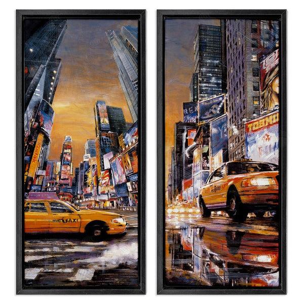 Stupell Industries Matthew Daniels | Time Square New York City Taxi Wall Art