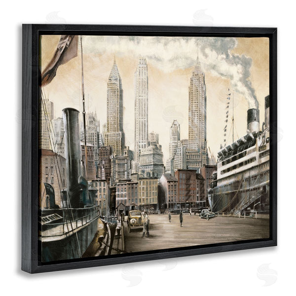 Stupell Industries Matthew Daniels | Urban Boat Harbour