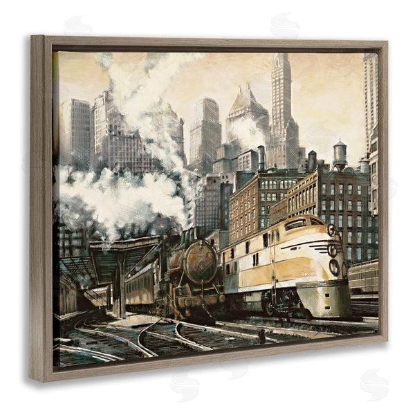 Stupell Industries Matthew Daniels | Urban Steam Train