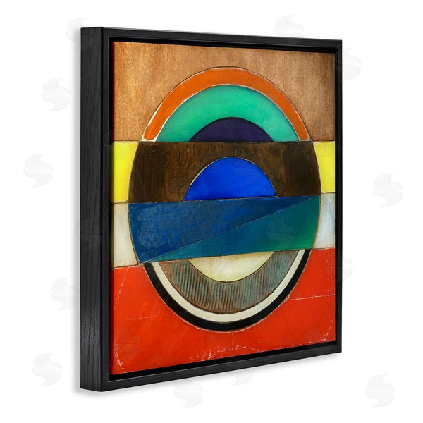 Stupell Industries Matthew Finger | Bisected Circle Structure