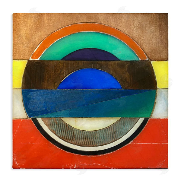 stupell industries Matthew Finger | Bisected Circle Structure