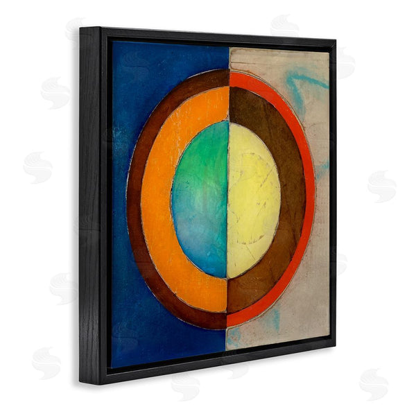 Stupell Industries Matthew Finger | Bright Vertical Circle Symmetry