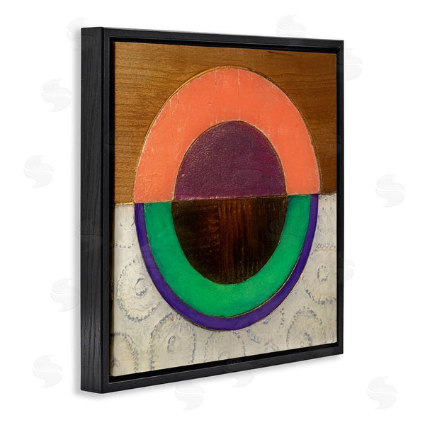 Stupell Industries Matthew Finger | Horizontal Split Circle