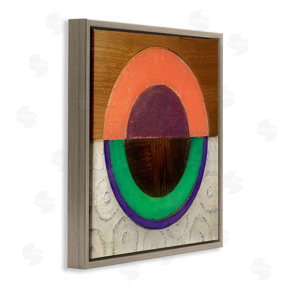 Stupell Industries Matthew Finger | Horizontal Split Circle