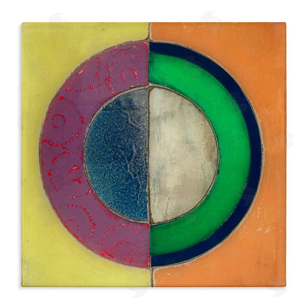 stupell industries Matthew Finger | Muted Round Color Black