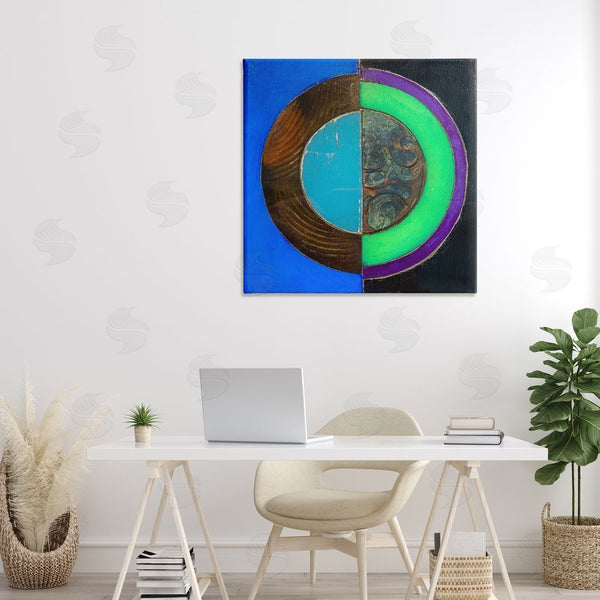 Stupell Industries Matthew Finger | Nocturnal Circle Symmetry