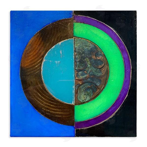 stupell industries Matthew Finger | Nocturnal Circle Symmetry