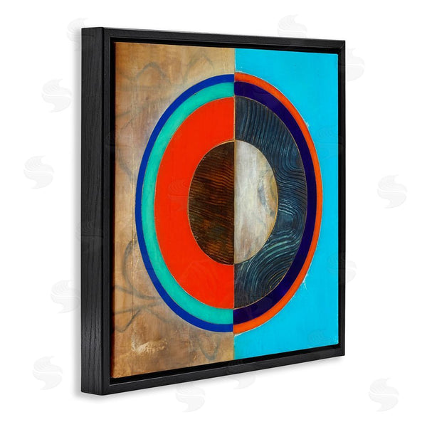 Stupell Industries Matthew Finger | Red Arc Summer Circle