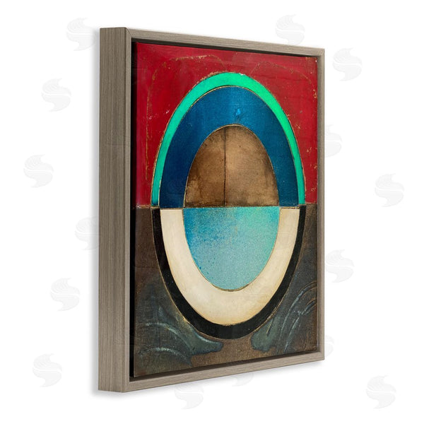 Stupell Industries Matthew Finger | Round Distressed Circle