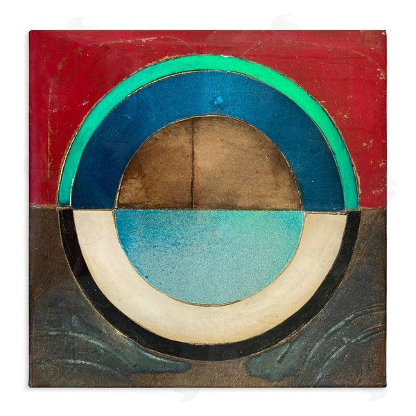 stupell industries Matthew Finger | Round Distressed Circle