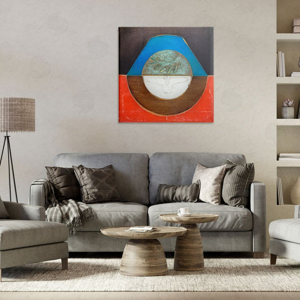 Stupell Industries Matthew Finger | Round Rustic Symmetry