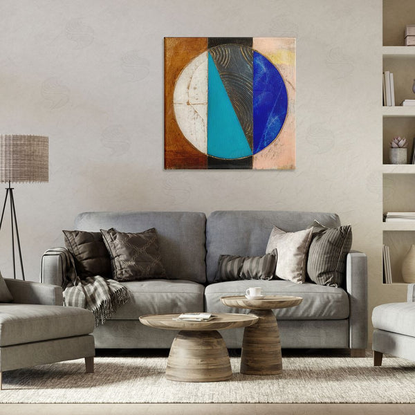 Stupell Industries Matthew Finger | Structured Circle Abstraction